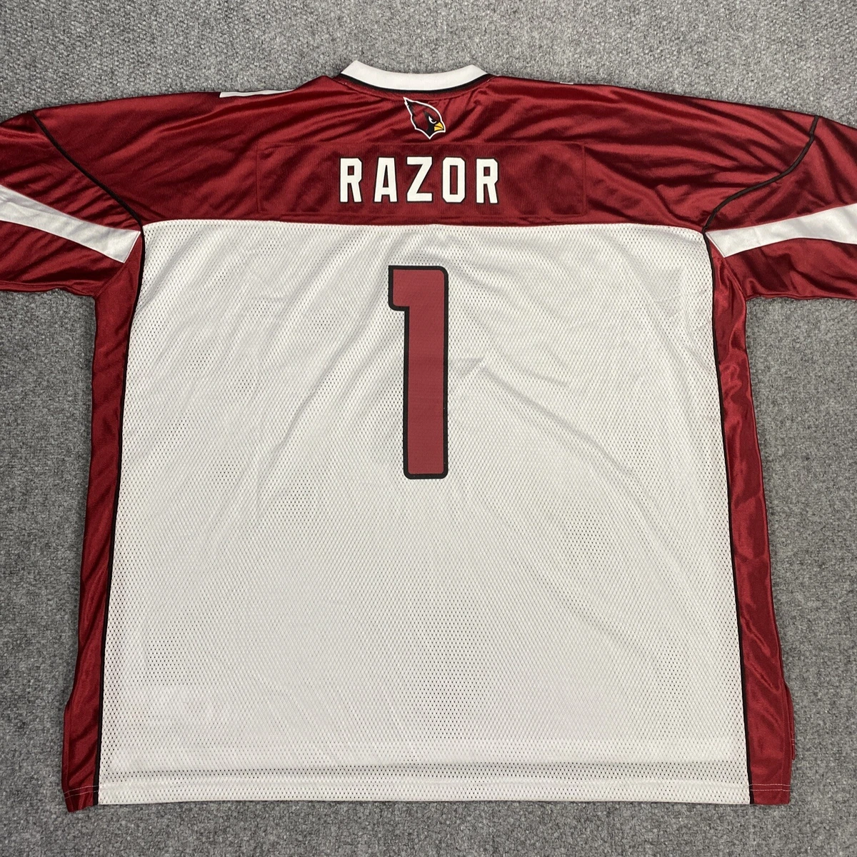 Reebok NFL Mens Arizona Cardinals Jersey 1 Razor Size 4XL eBay