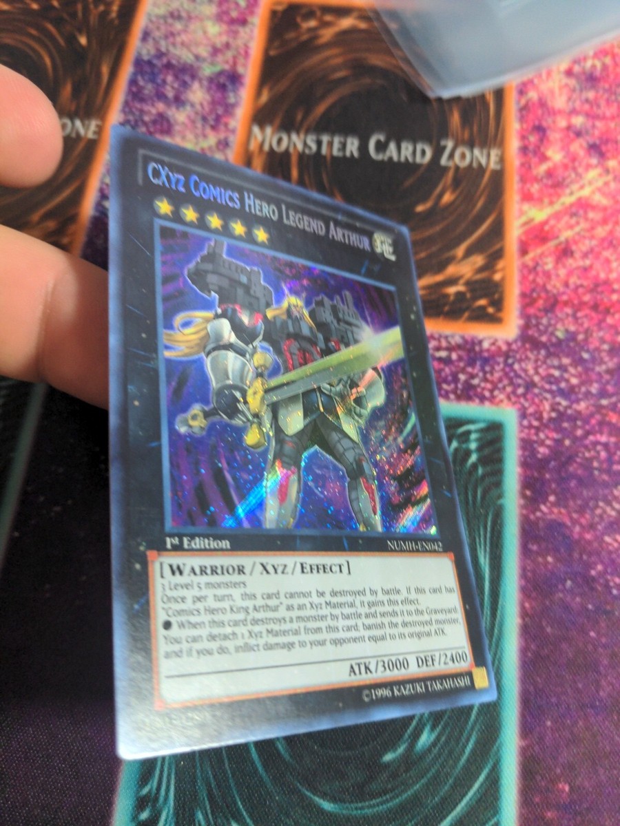 Yu-Gi-Oh! CXyz Comics Hero Legend Arthur NUMH-EN042 1st Edition