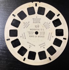 Washington D.C. Sawyer's View Master Single Reel 137