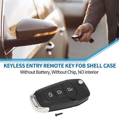 3 Tasten Keyless Entry Remote Key Shell Fall für Ford Ka Fiesta Focus Transit