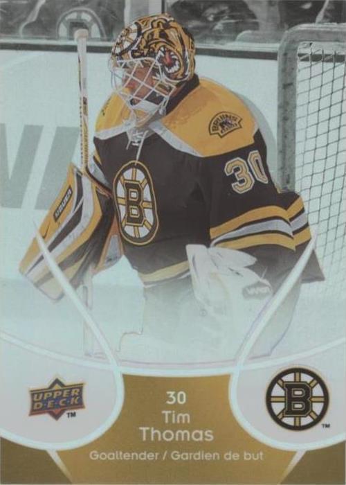 2009-10 Upper Deck McDonald's - Tim Thomas #3 - 1 of 1