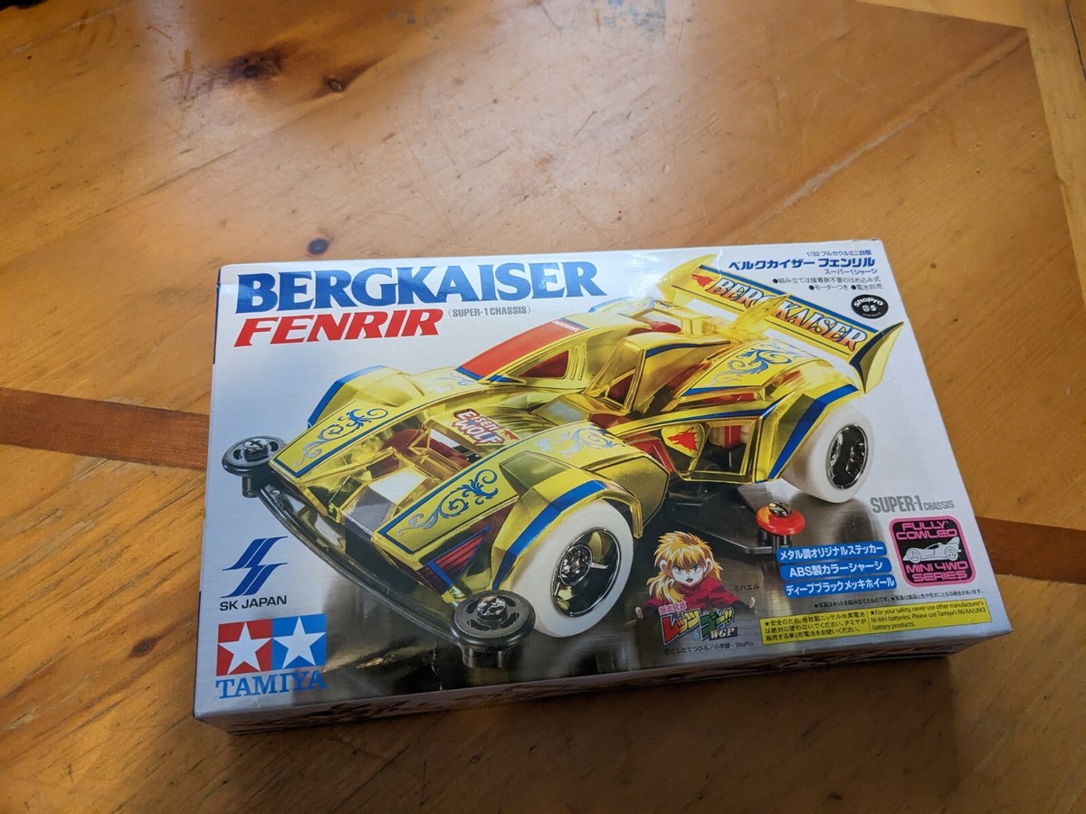 Bergkaiser Fenrir Super-1 Chassis Clear Yellow Color New Sealed In 