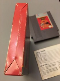 Jordan vs. Bird: One-on-One, NES, 1989 Complete Box, Manual, Game