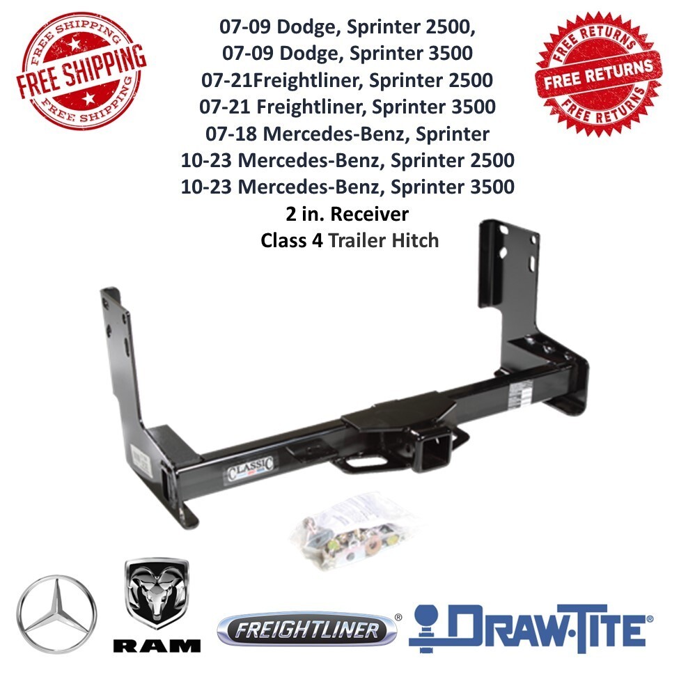 Trailer Hitch For Draw-Tite® 41537 - Class 3 Max-E-Loader Trailer Hitch With 2 Receiver 2 Inch Receiver Hitch