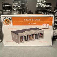 Bachmann Plasticville #45142: HO Scale Five and Dime 5 10 Store Building Kit New