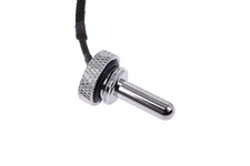 Alphacool G1/4" Eiszapfen Temperature Sensor Plug, Chrome