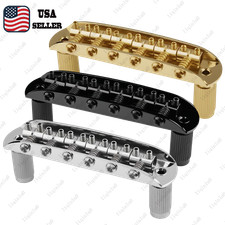 Electric Guitar Bridge Assembly w/ Tailpiece  Saddles for JM Jazzmaster-3Color