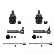6 Pcs Front 2 Lower Ball Joints 4 Tie Rod Ends Ford Mustang 94-04