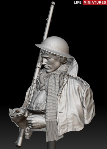 Life Miniatures LI-B025 1/10 Letter to an Unknown Soldier 1916 - Picture 21 of 22