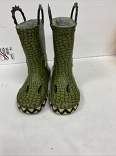 Members Mark rain boots rubber little kids 9/10 Dinosaur