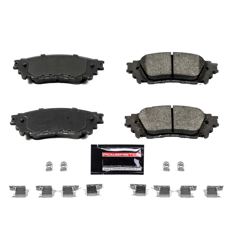 Power Stop NX200t Rear Z23 Evolution Sport Brake Pads w/Hardware FOR 15