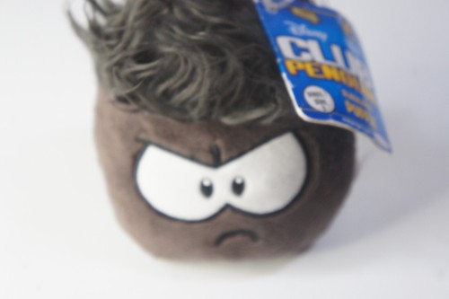 Disney Club Penguin Black Puffle Plush Stuffed w/ Tags Small 4” - NO COIN - Picture 6 of 9