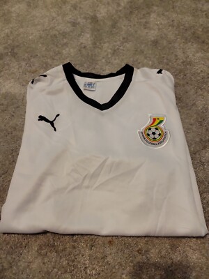 Adult Puma GFA Ghana National Football Association Shirt Soccer Jersey XXL 