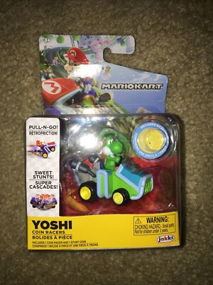World of Nintendo Coin Racers: Mario Kart YOSHI with COIN NEW, SEALED