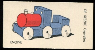 Tabakkarte, Millhoff, De Reszke, DINGE ZUM BASTELN, 1935, Motor, #30