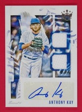 2020 Diamond Kings Anthony Kay Material Signatures #46 DKMS-AK Blue Jays