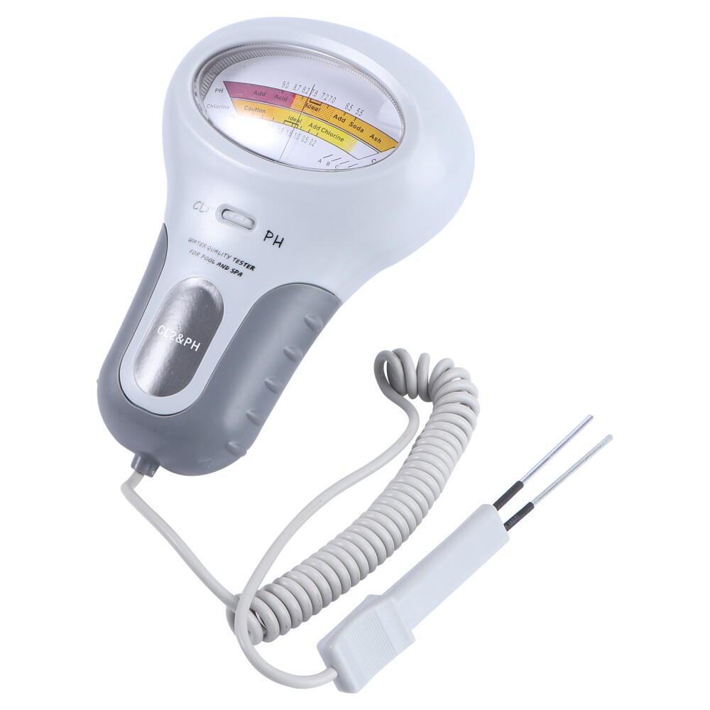 Water Quality Tester Hot Spring Pool Spa PH Meter Residual Chlorine Detector