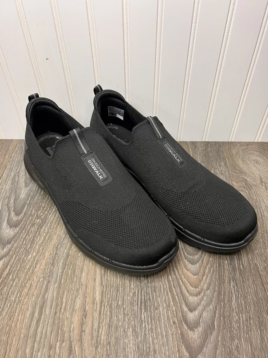 Skechers mesh deals slip on shoes