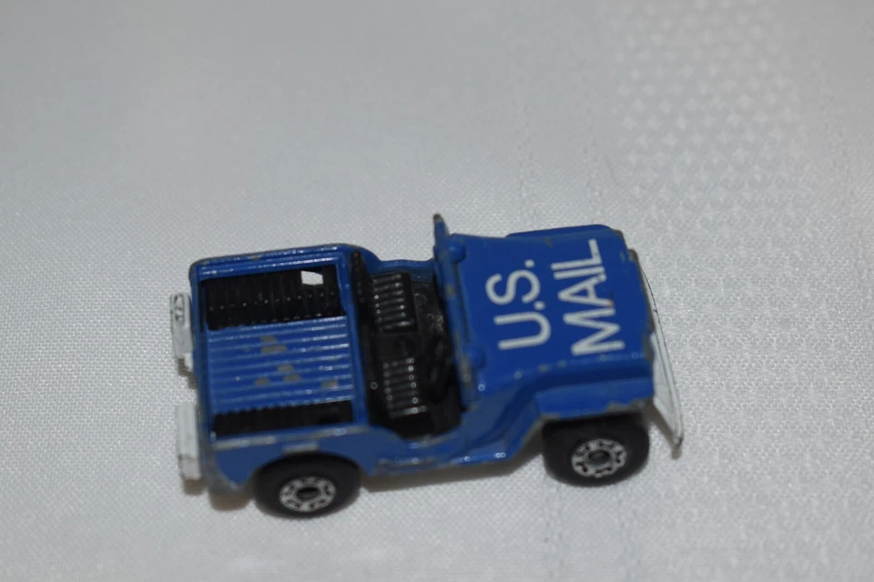 Matchbox Superfast Lesney 1976 Blue U.S. Mail No.11 Sleet N Snow Made in England - Image 3 of 4