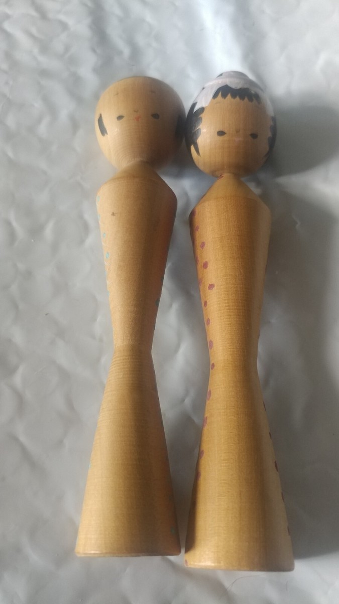 その他 kokeshi kokeshi dolls vintage Lot Of 2 | eBay