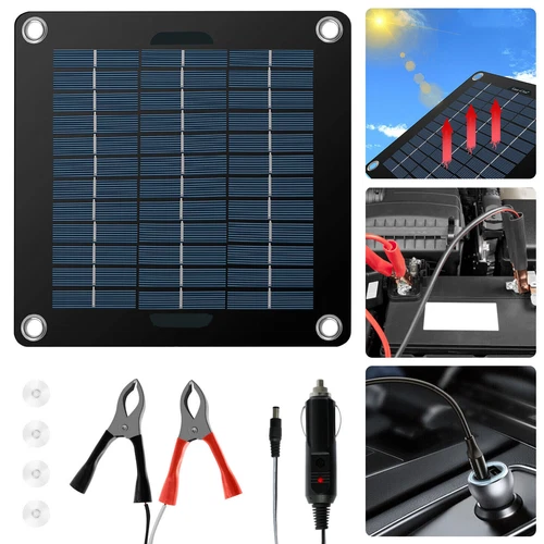 18V 50W Solarmodul USB Solarpanel Monokristallin Kit Für Wohnmobil Auto Camping