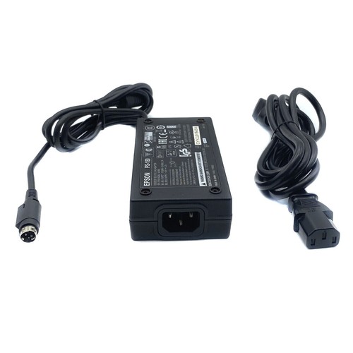 Adaptador de CA Epson fuente de alimentación 24 V 3 pines para Epson TM-J7100 TM-T88III con cable - Imagen 1 de 7