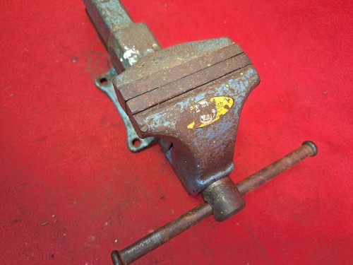 Heuer Front Schraubstock Schraubzwinge Industrie Qualität 100 mm - Bild 4 von 7