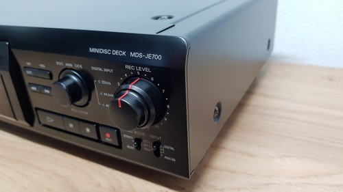Sony MDS-JE700 Black High-End Minidisc Deck + Remote *TOP Condition* - Picture 7 of 24
