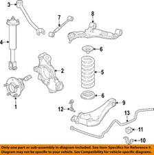 GM OEM 05-10 STS Stabilizer Bar Components-Stabilizer Bar 25754987