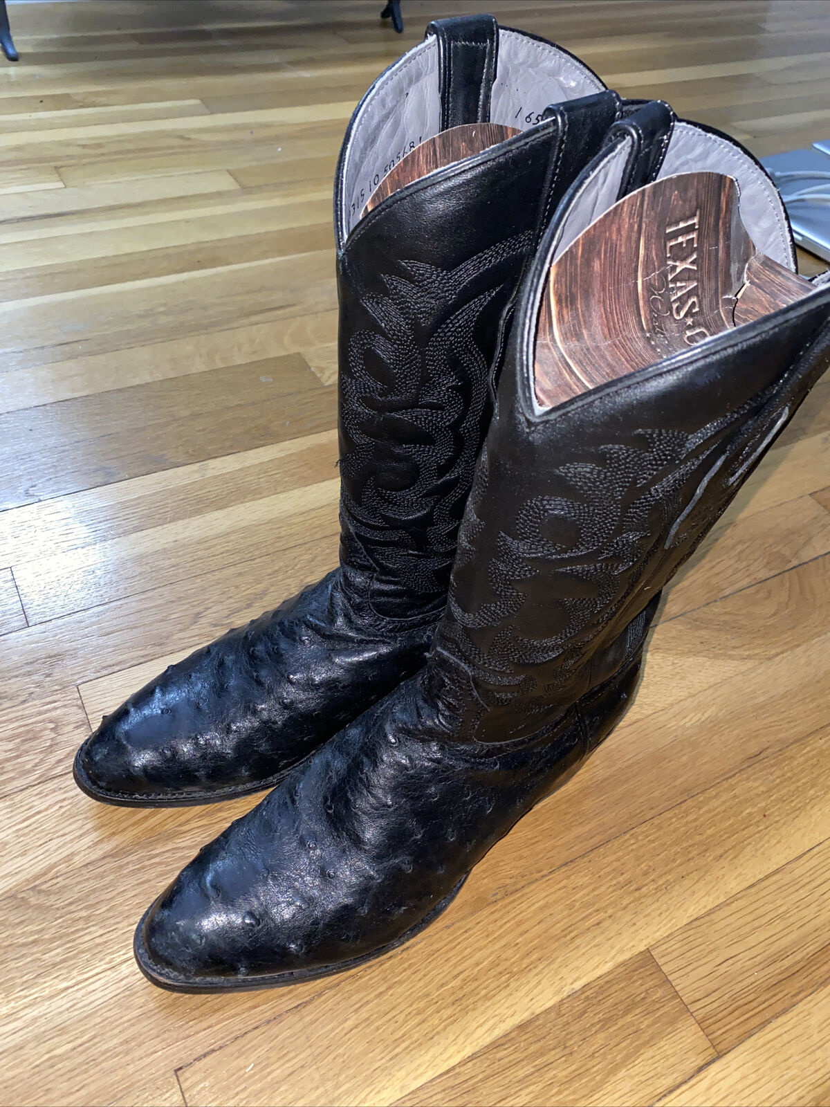 ostrich western boots - Gem