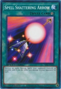 Spell Shattering Arrow - SS04-ENA20 - Common - 1st Edition x3 - Near Mint