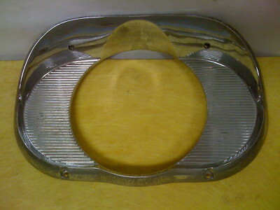 Rambler, 1958, headlight trim; single lamp. PN 3421541. Item: 0850 