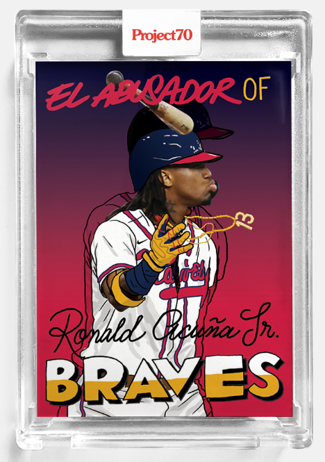 Ronald Acuna Jr 2021 Topps Project 70 Cards - 130pt (Choose Your