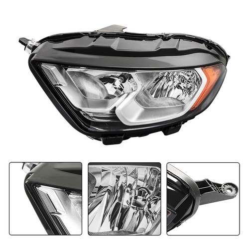 For Ford EcoSport 2018-2021 2022 Driver/Left Side Halogen Headlight Black Clear - Picture 3 of 13