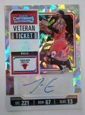 2023-24 Contenders Retail Veteran Auto Cracked Ice Ticket #1 Torrey Craig /25