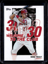 2023 Topps Series 1 Baseball - Welcome To The Club Insert Mike Trout #WC-15