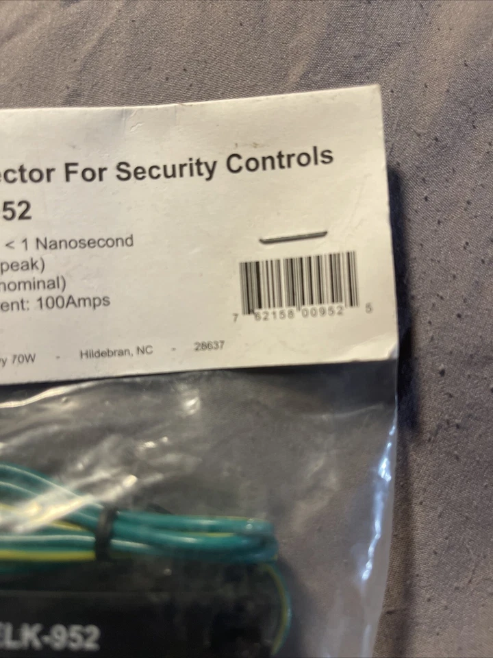 Elk Home Alarm Security In-line Telephone Surge Protector Elk-952 1 nanosecond - Image 4 of 4