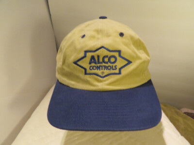 New Alcon Controls Refrigeration & Air Conditioning Tan & Navy Hat Cap