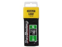 Stanley 1-TRA708T Klammern Typ G 12Mm 1000 St
