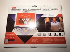 Genuine OEM 3M 17  BLACK PRIVACY FILTER - PF17.0 Reversible