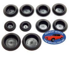 64-67 Gto Chevelle Cutlass Plastic Indented Depressed Center Body Plug 10pcs Fl