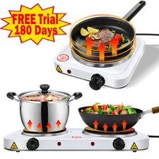 2000W Hob Electric Hot Plate Stove Frying Pan Hotplate Heating Kitchen Cooking