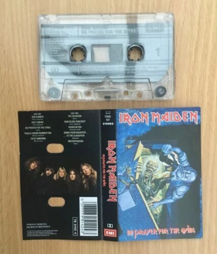 Iron Maiden Metal Music Cassettes
