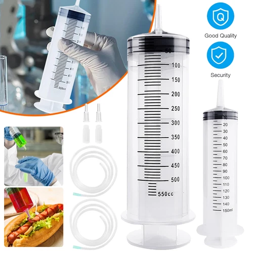 Ölsaugspritze Transfer Spritze Absaugspritze 150ml / 550ml für Getriebeöl Motor - Bild 18 von 18