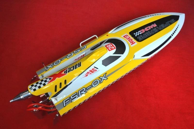Gasoline RC Boat G30H 30CC 54" Fiber Glass Deep-V Monohull No Radio System ARTR - Image 4 of 4