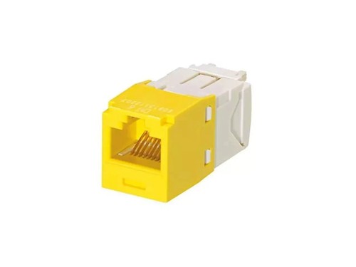 Panduit Giga TX Cat6 jack yellow CJ688TGYL BOX OF 50. Free shipping! - 第 6/7 張圖片