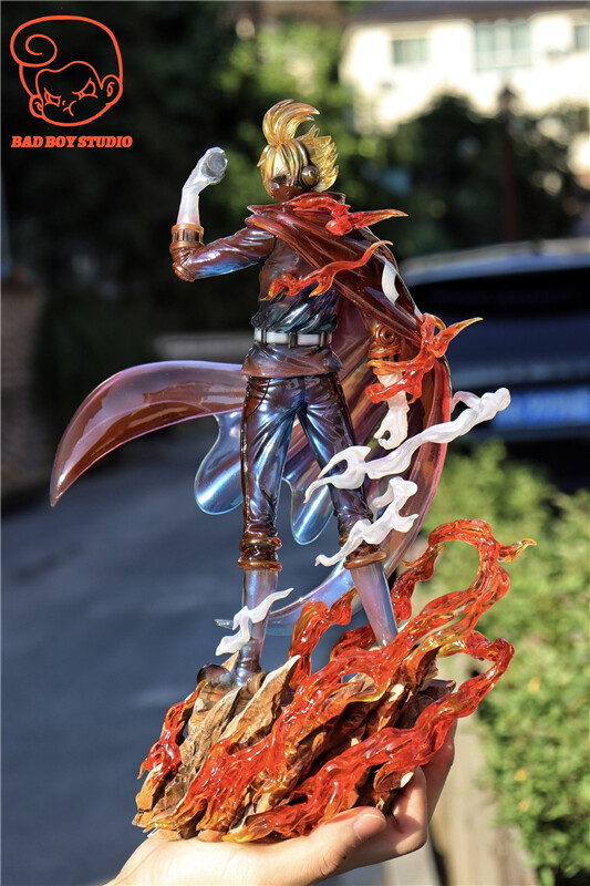 Bad Boy Studio Vinsmoke Sanji Resin Statue One Piece 33cm Original 