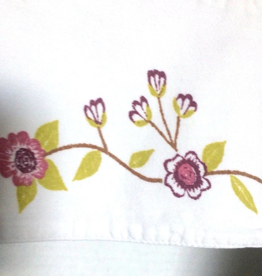 Zapatillas de transporte de rosas blancas rosas blancas sábanas planas cenicienta gemelas de colección de Disney Store Foto 4 de 4