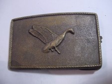 VTG BELT BUCKLE - FLYING DUCK