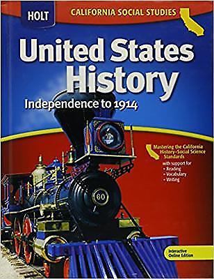 Holt United States History: Student Edition Grades 6-8 Beginnings to 1914 2006